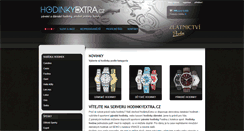 Desktop Screenshot of hodinkyextra.cz